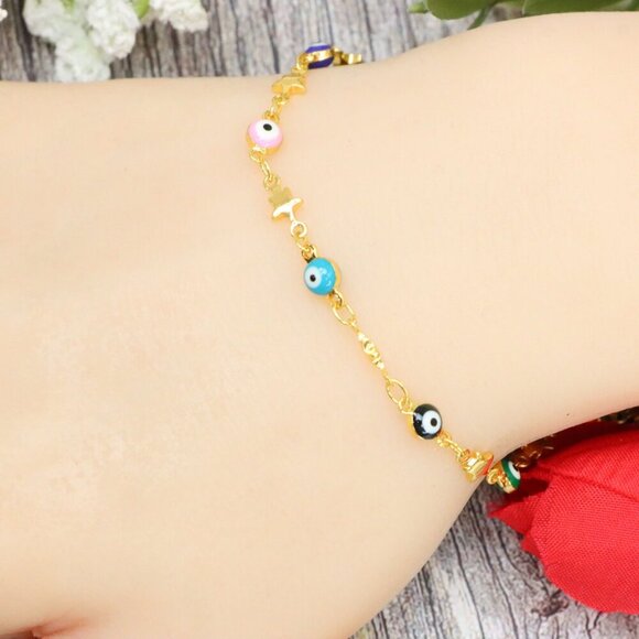 "Trendy Handmade Bracelet – A Stylish Gift for Women & Girls, MAR091821 - Picture 1 of 10